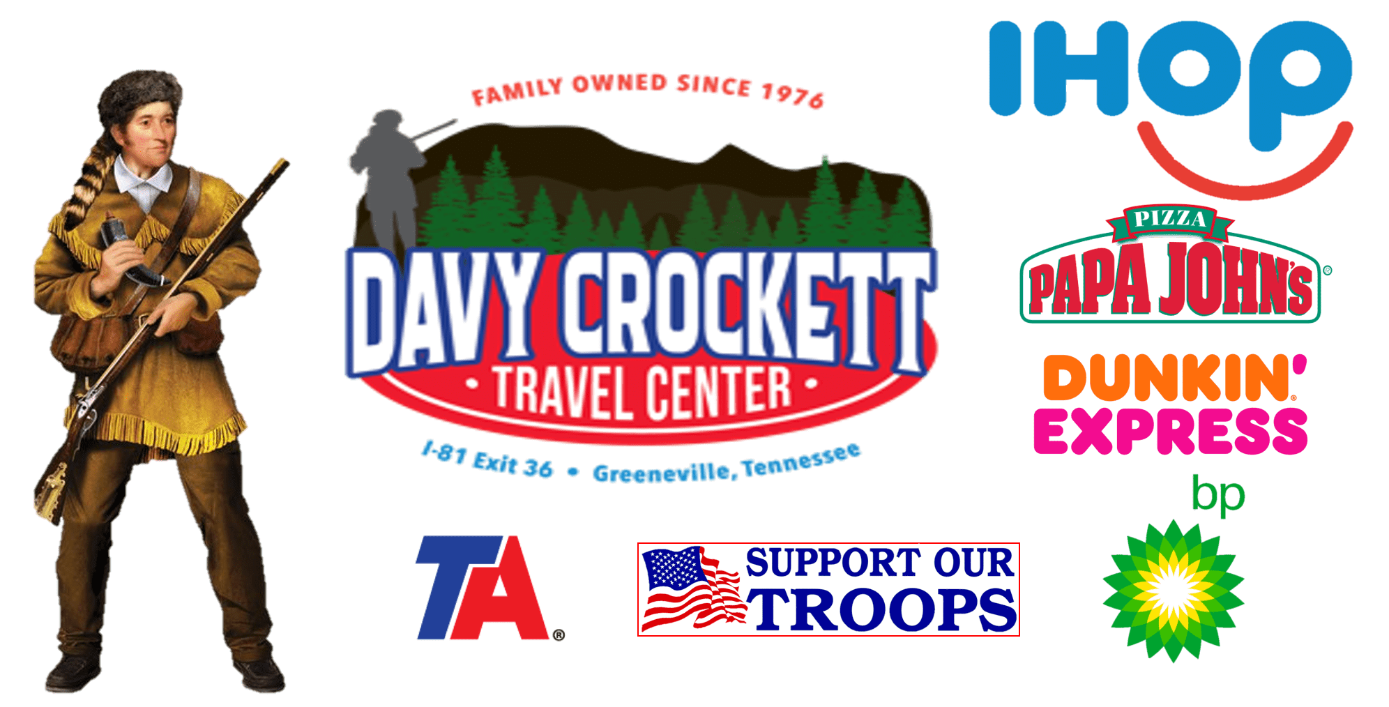 Papa John's – Davy Crockett TA Travel Center